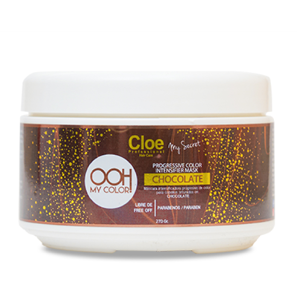 CLOE CHOCOLATE – PROGRESSIVE COLOR INTENSIFIER MASK – MÁSCARA 270 GR