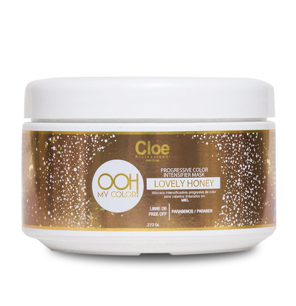 CLOE LOVELY HONEY – PROGRESSIVE COLOR INTENSIFIER MASK – MÁSCARA 270 GR