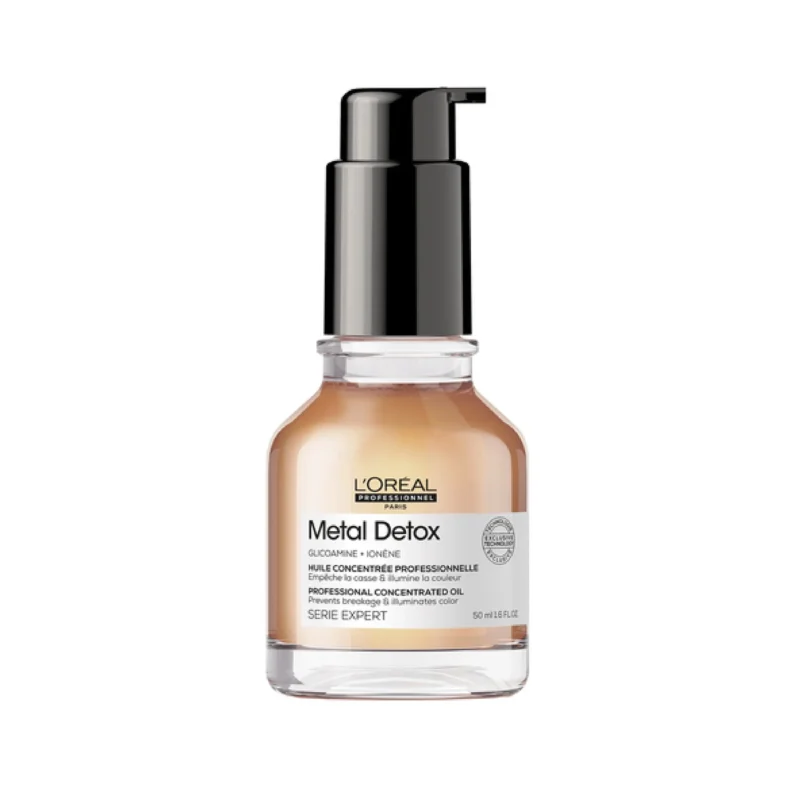 Loreal Serie Expert Metal Detox – Aceite concentrado 50 ml.